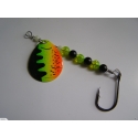 Spin It Tiger Bug - Lime Chartreuse